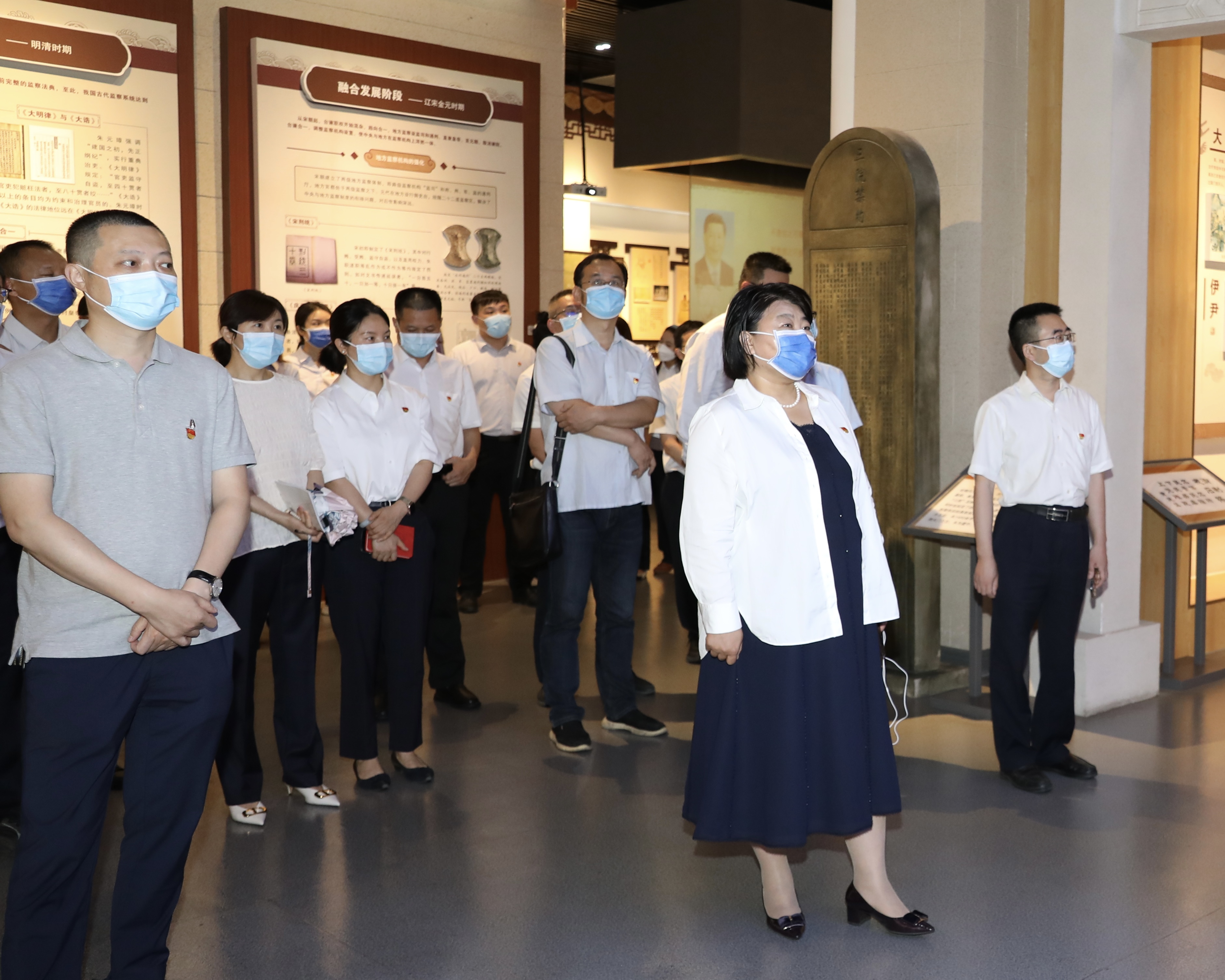 河南豫信招標有限責任公司赴河南省廉政文化教育館 參加黨風(fēng)廉政教育主題黨日活動